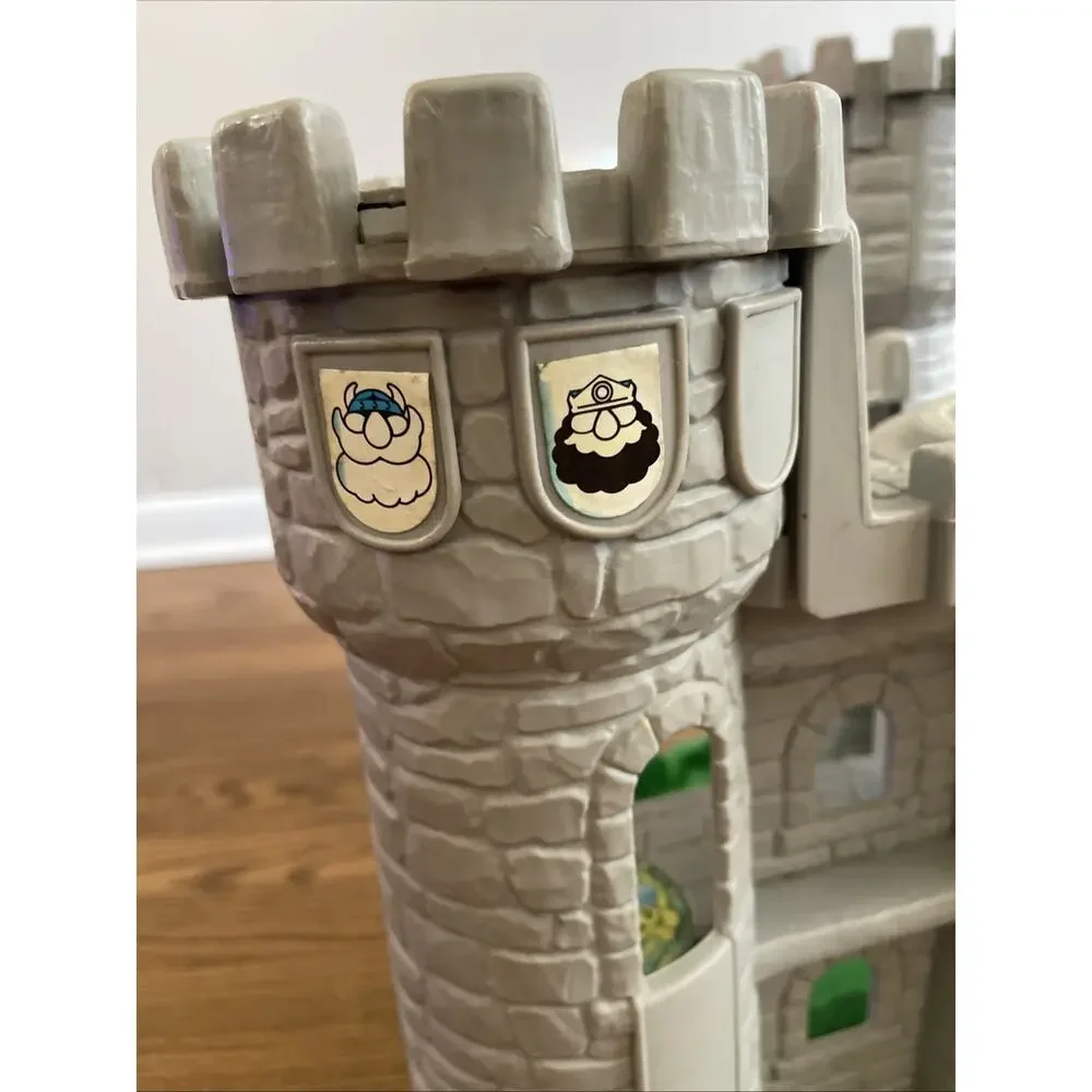Vintage Fisher Price Great Adventures Medieval Castle Only 1994 7110 Incomplete